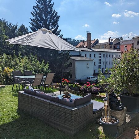 Famzi - Urlaubsmagie - Familienwohnung Mit Gemeinschaftsgarten, -Sauna & -Pool Sebnitz Bagian luar foto
